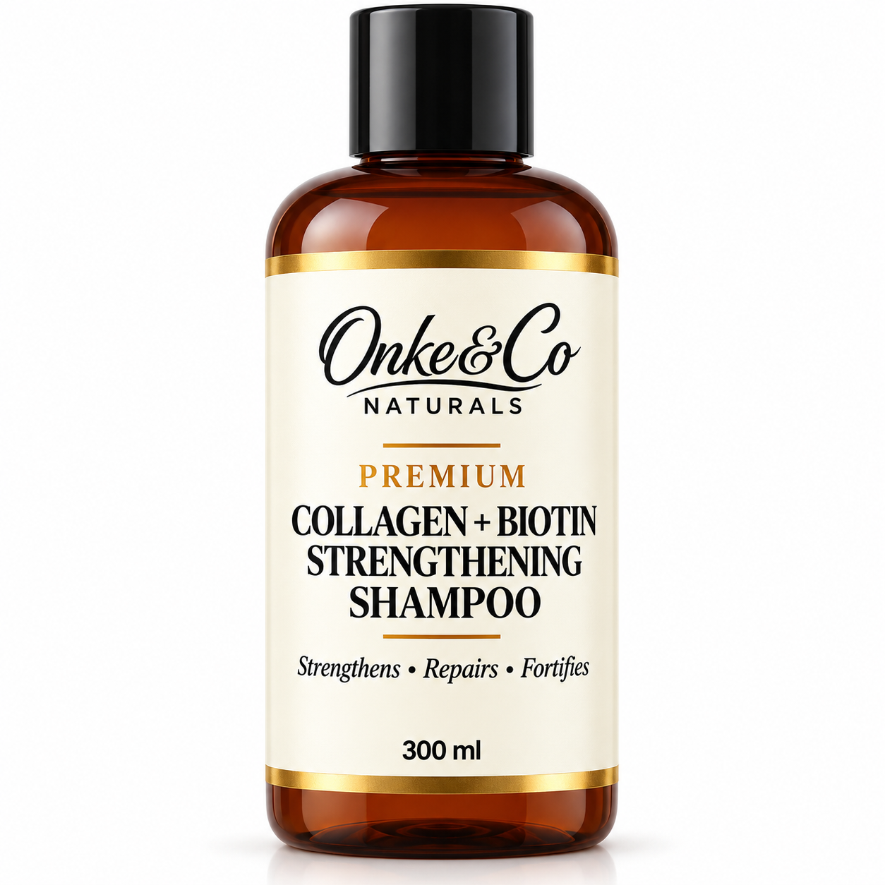 Premium Collagen + Biotin Strengthening Shampoo 300 ml
